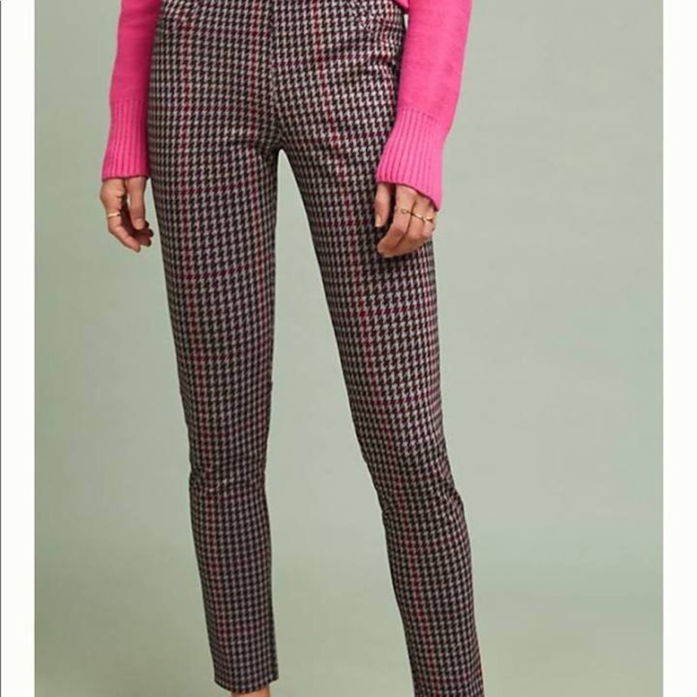 Anthropologie Sanctuary Houndstooth Pants